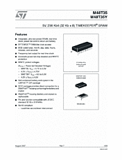 DataSheet M48T35 pdf